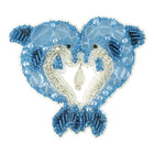 Beadwork kit for creating broоch 