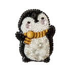 Beadwork kit for creating broоch 