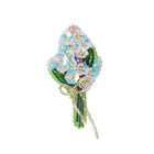 Beadwork kit for creating broоch 