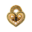 Beadwork kit for creating broоch 