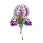Beadwork kit for creating broоch 