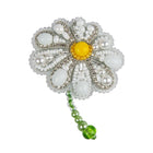 Beadwork kit for creating broоch 