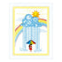 Counted Cross Stitch Kit "Rainbow"
