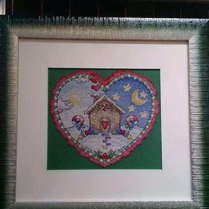 DIY Cross Stitch Kit "Christmas gingerbread" 7.3"x6.7"