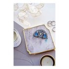 Beadwork kit for creating brooch 