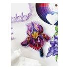 Beadwork kit for creating brooch 