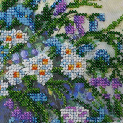 DIY Bead Embroidery Kit "Summer aroma-2" 11.8"x9.1" / 30.0x23.0 cm