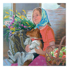 Canvas for bead embroidery 