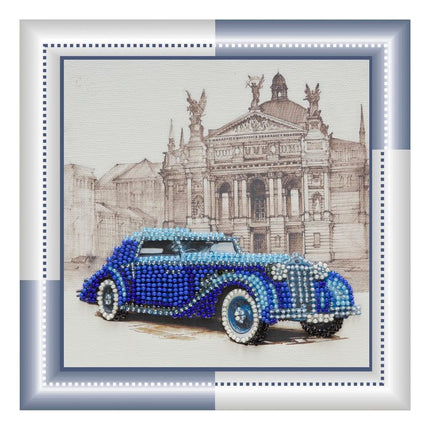 DIY Bead Embroidery Kit "Delage"  5.9"x5.9" / 15.0x15.0 cm