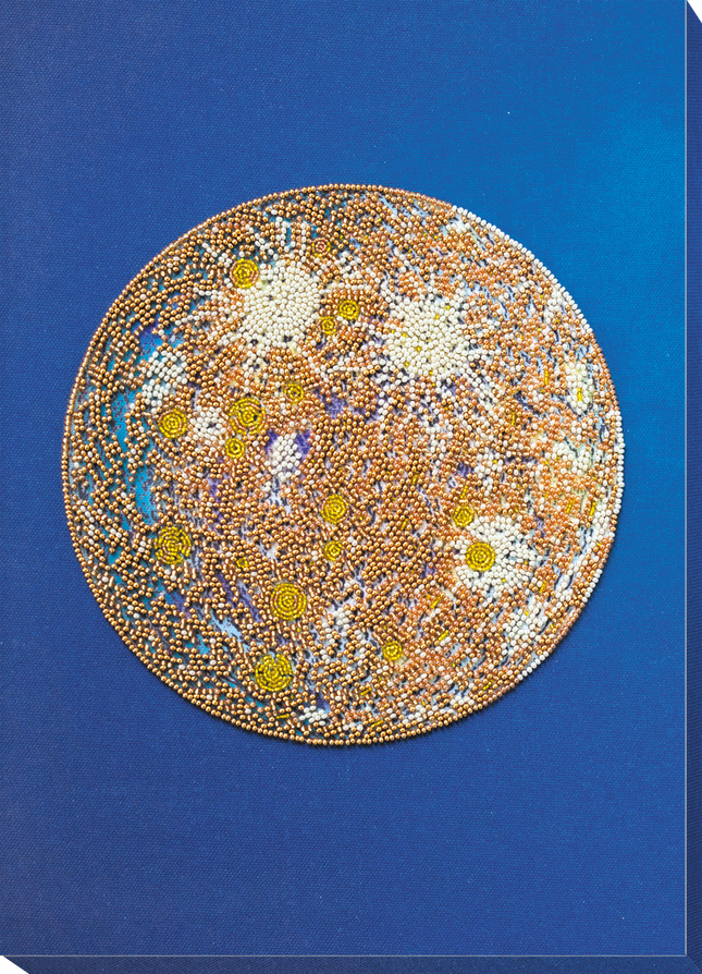 DIY Bead Embroidery Kit "Cadence-1" 11.0"x13.8" / 28.0x35.0 cm