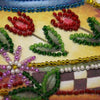 DIY Bead Embroidery Kit "Tea-party"  5.9"x5.9" / 15.0x15.0 cm