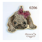 DIY Cross stitch kit on wood 
