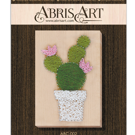 String Art Creative DIY Kit "Cactus" 7.5"x11.4" / 19.0x29.0 cm