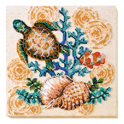 DIY Bead Embroidery Kit "Merpeople"