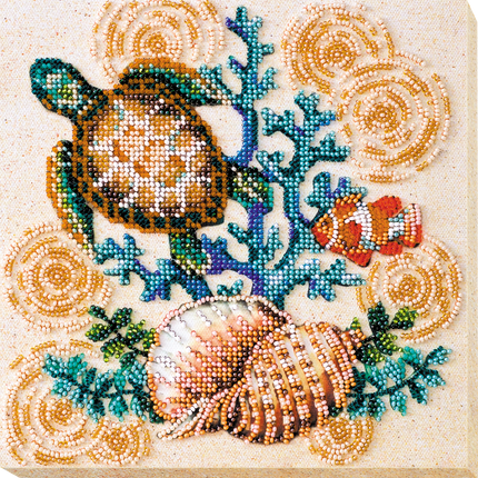 DIY Bead Embroidery Kit "Merpeople"