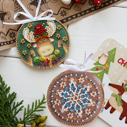 DIY Christmas tree toy kit "Christmas lights"