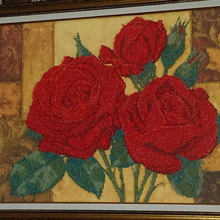 DIY Bead Embroidery Kit "Marseilles" 17.7"x11.8" / 45.0x30.0 cm