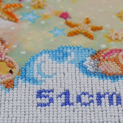 DIY Bead Embroidery Kit "Metrics" 11.8"x15.7" / 30.0x40.0 cm
