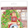 DIY Bead Embroidery Kit "Under the Christmas tree"  5.9"x5.9" / 15.0x15.0 cm