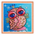 DIY Bead Embroidery Kit "Fairy owl"  5.9"x5.9" / 15.0x15.0 cm