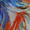 DIY Bead Embroidery Kit "Red fox" 11.8"x14.8" / 30.0x37.5 cm