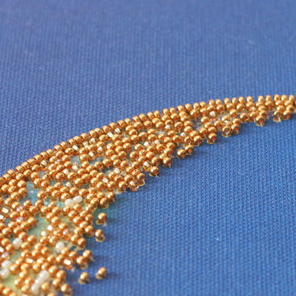 DIY Bead Embroidery Kit "Cadence-3" 11.0"x13.8" / 28.0x35.0 cm