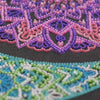 DIY Bead Embroidery Kit "Origin of new moon" 12.6"x12.6" / 32.0x32.0 cm