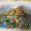 DIY Bead Embroidery Kit "House at the lake" 16.5"x11.8" / 42.0x30.0 cm