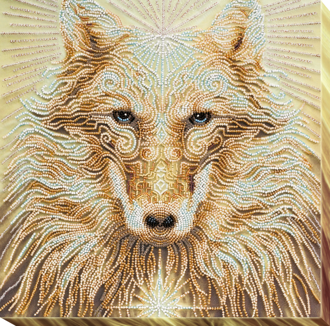 DIY Bead Embroidery Kit "Leader" 12.2"x12.2" / 31.0x31.0 cm
