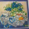 DIY Bead Embroidery Kit "Forget-me-nots" 10.2"x9.8" / 26.0x25.0 cm