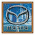 DIY Bead Embroidery Kit "MAZDA"  5.9"x5.9" / 15.0x15.0 cm