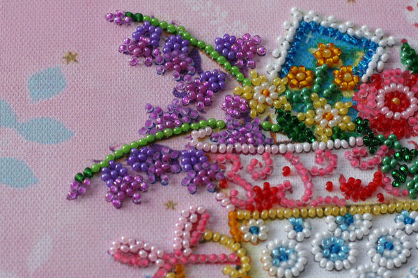 DIY Bead Embroidery Kit 