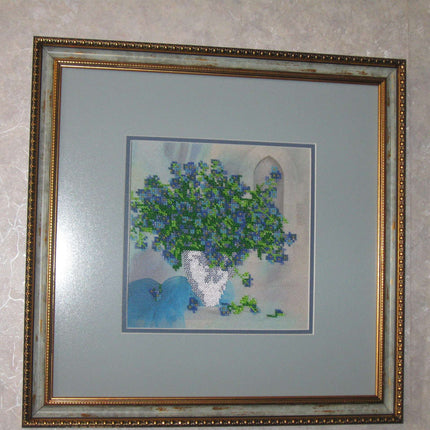 Canvas for bead embroidery "Daisy" 7.7"x7.9" / 19.5x20.0 cm