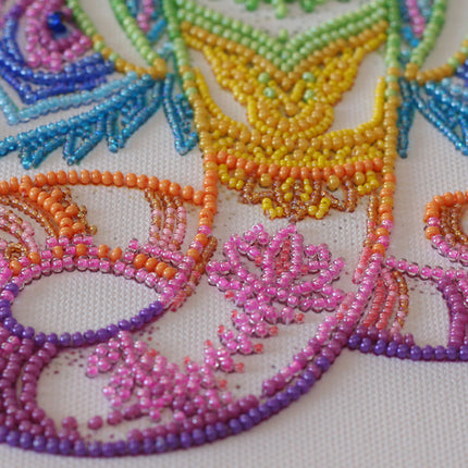 DIY Bead Embroidery Kit "Prosperity" 15.0"x15.7" / 38.0x40.0 cm