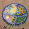 Beadwork kit for creating brooch "Bird"