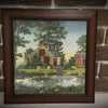 Canvas for bead embroidery "An Evening in the Country" 11.8"x11.8" / 30.0x30.0 cm