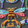 DIY Bead Embroidery Kit "Beetles" 9.4"x13.0" / 24.0x33.0 cm