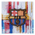 DIY Bead Embroidery Kit "FC Barcelona"  5.9"x5.9" / 15.0x15.0 cm