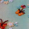 DIY Bead Embroidery Kit "Multicolored wind" 7.9"x17.7" / 20.0x45.0 cm