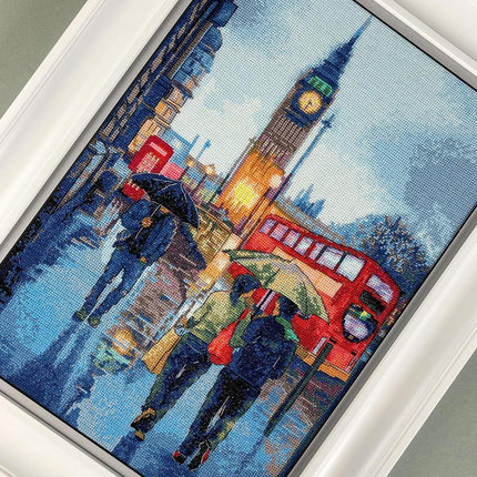 DIY Counted Cross Stitch Kit "Way back home"