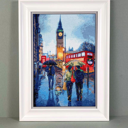 DIY Counted Cross Stitch Kit "Way back home"