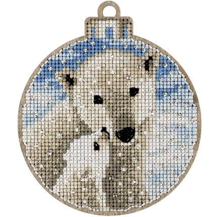 DIY Christmas tree toy kit "Polar bears"