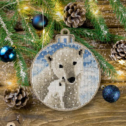 DIY Christmas tree toy kit "Polar bears"