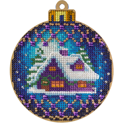 DIY Christmas tree toy kit "Christmas house"