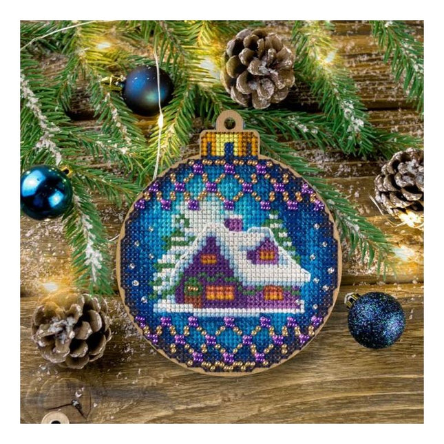 DIY Christmas tree toy kit "Christmas house"