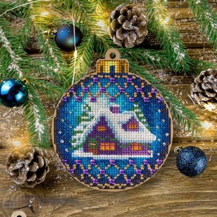 DIY Christmas tree toy kit "Christmas house"