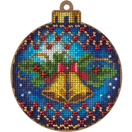 DIY Christmas tree toy kit "Christmas bells"