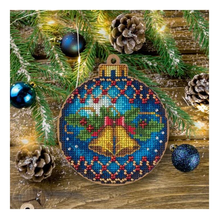 DIY Christmas tree toy kit "Christmas bells"
