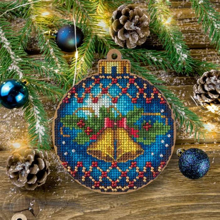DIY Christmas tree toy kit "Christmas bells"