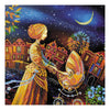 Canvas for bead embroidery "Cradlesong" 11.8"x11.8" / 30.0x30.0 cm